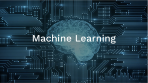Machine Learning Daten